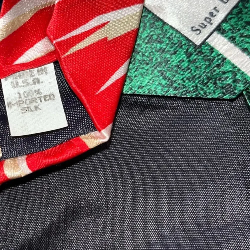 Vintage 90s 100% Silk #9 MVP San Francisco 49ers Tie